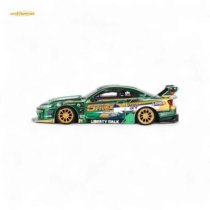 Mini-GT Nissan S15 Silvia LB-Super Silhouette 2024 Fausto Racing #858 1:64