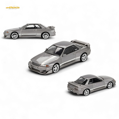 Nissan Skyline GT-R (R32) Veilside Combat C-I Veilside Combat Grey #971 1:64