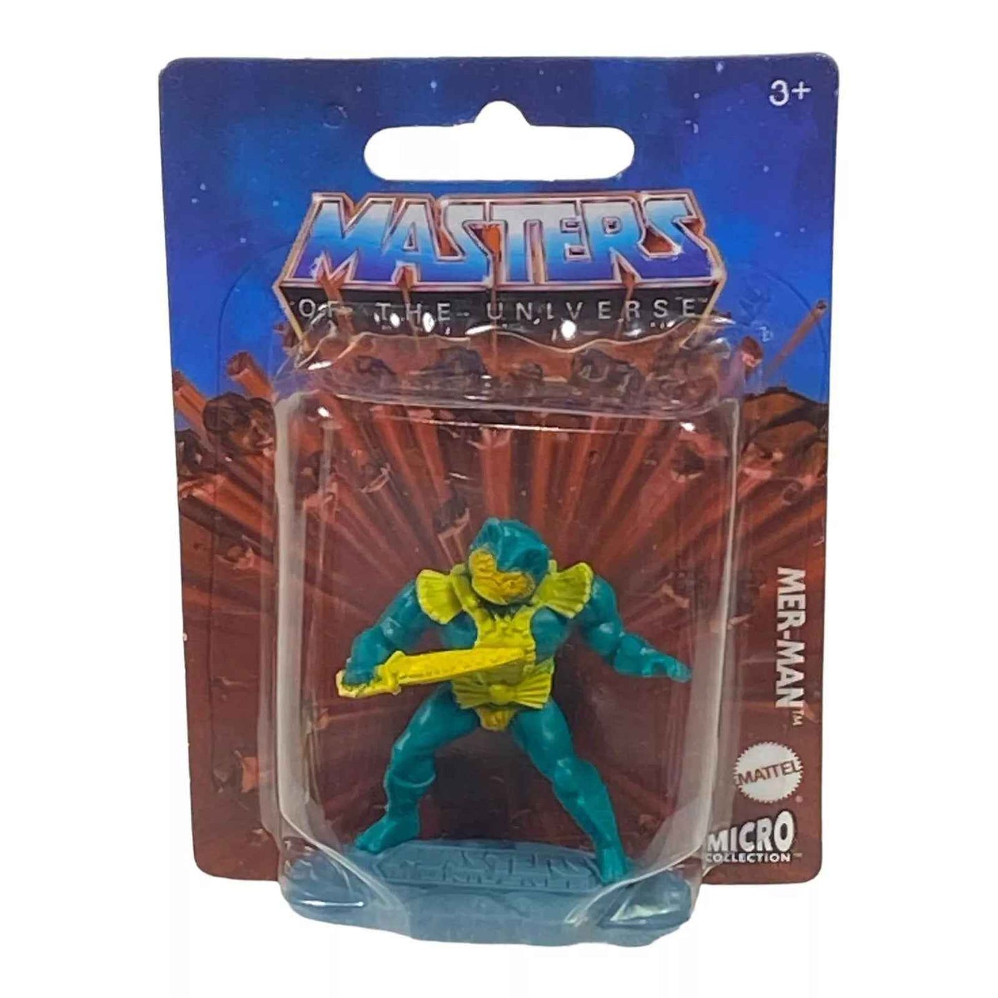 Mer-Man Micro Figure Cake Topper - Mer-Man Masters of the Universe Collectible