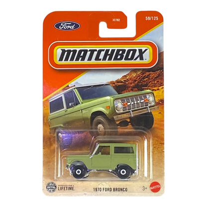 Matchbox 1970 Ford Bronco - 2025 Matchbox Series 59/125