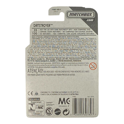 Matchbox Dirtstroyer - Matchbox MBX Construction Series 20/20