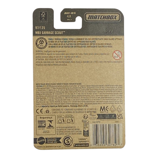 Matchbox MBX Garbage Scout - Matchbox Series 97/125