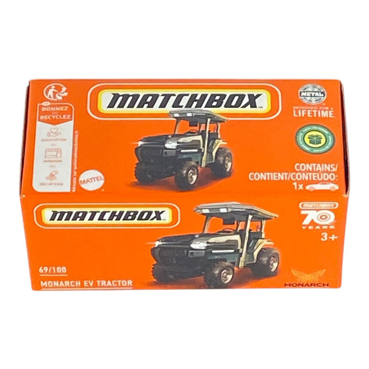 Matchbox Monarch EV Tractor - Power Grabs - 70 Years Series 69/100
