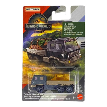 Matchbox Off-Road Rescue Rig - Jurassic World Rebirth Collection
