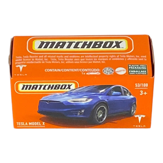 Matchbox Tesla Model X - Power Grabs - Matchbox Series 53/100
