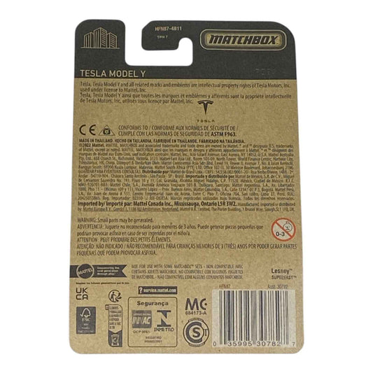 Matchbox Tesla Model Y - 70 Years Series