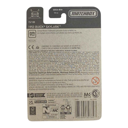 Matchbox 1953 Buick Skylark - Matchbox Series 15/100