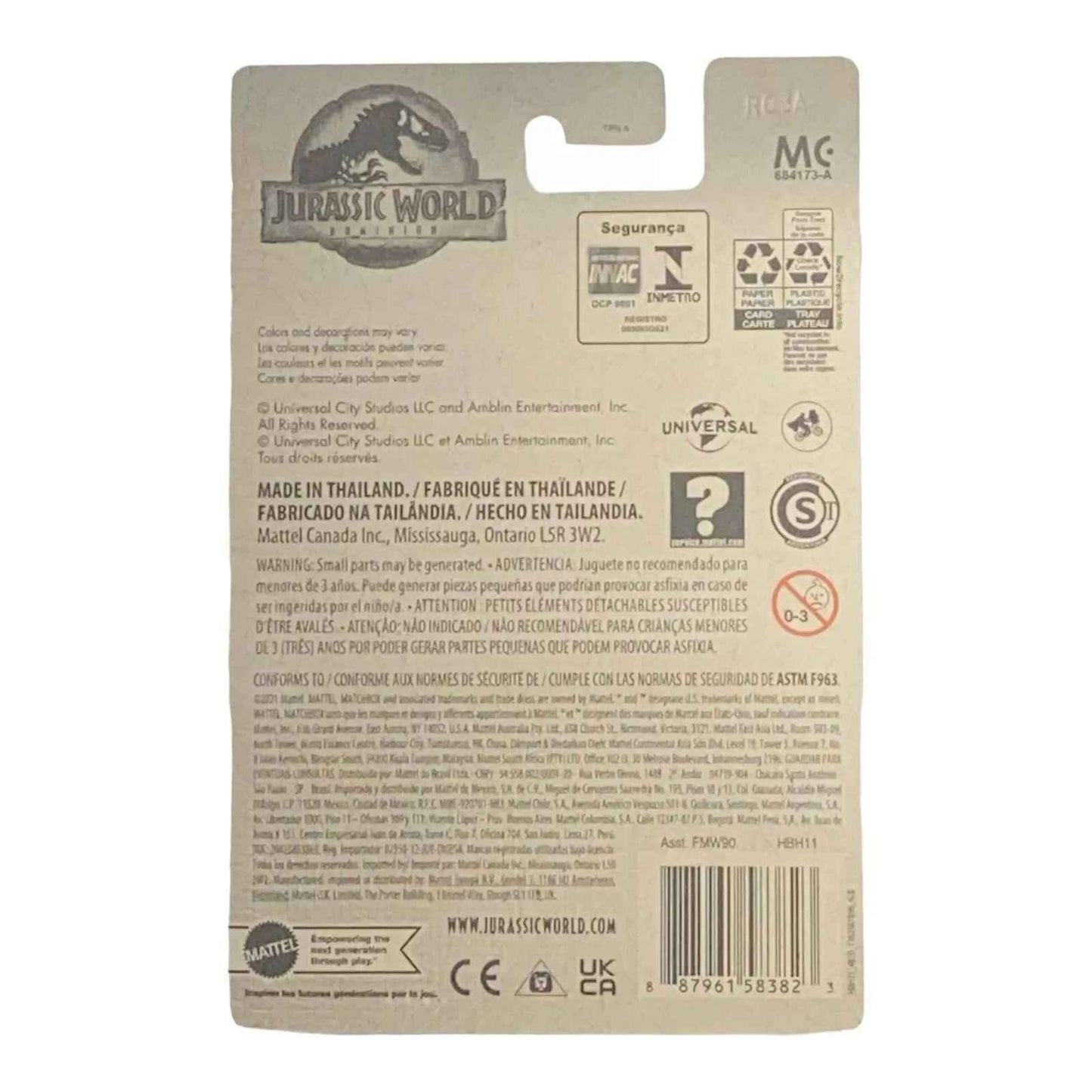 Matchbox Armored Action Transporter - Jurassic World Dominion Series