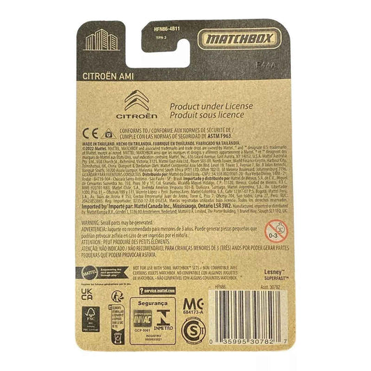 Matchbox Citroen AMI - Matchbox 70 Years Series