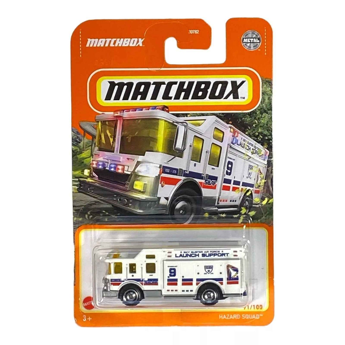 Matchbox Hazard Squad - Sky Buster Air Force - Launch Support