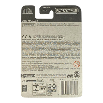 Matchbox 2019 Mazda 3 - Matchbox Series