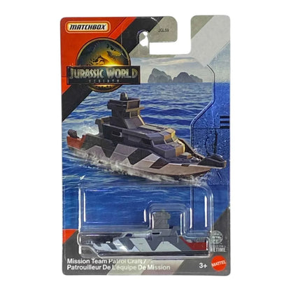 Matchbox Mission Team Patrol Craft - Jurassic World Rebirth Collection