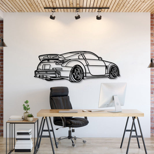 350z  Perspective Metal Car Wall Art - MT1178