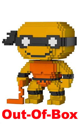Michelangelo (8-Bit Neon, Teenage Mutant Ninja Turtles) 07 - Funko Shop Exclusive *Out-of-Box*