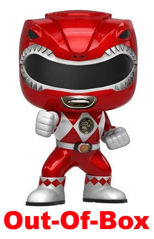 Red Ranger (Metallic, Action Pose, Power Rangers) 406 - Hot Topic Exclusive *Out-of-Box*