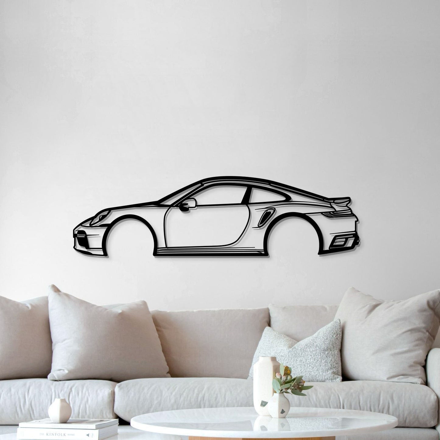 911 Type 993 Metal Car Wall Art - MT0845
