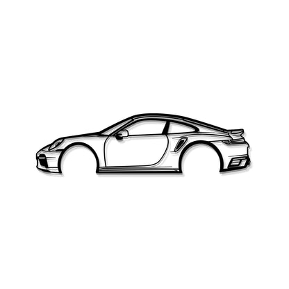911 Type 993 Metal Car Wall Art - MT0845