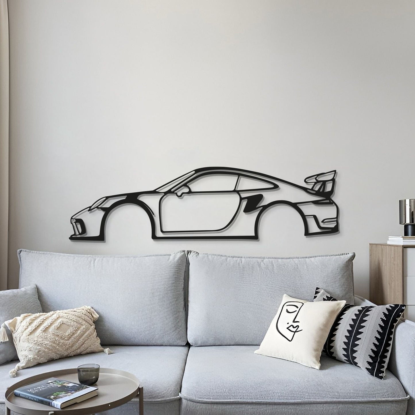 911 GT3 RS Metal Car Wall Art - MT0857