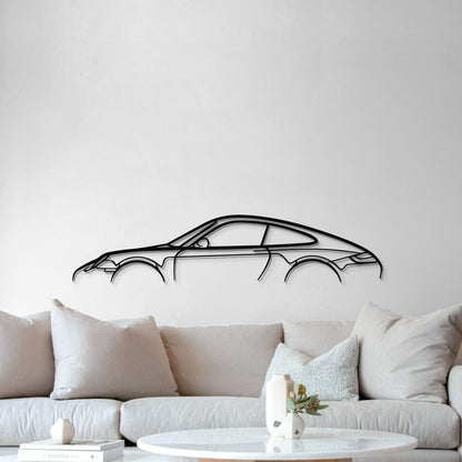 911 Model 997 Metal Car Wall Art - MT0868