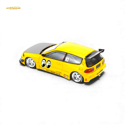 Pop Race Pandem Civic EG6 v1.5 - MOONEYES 1:64 PRE0010