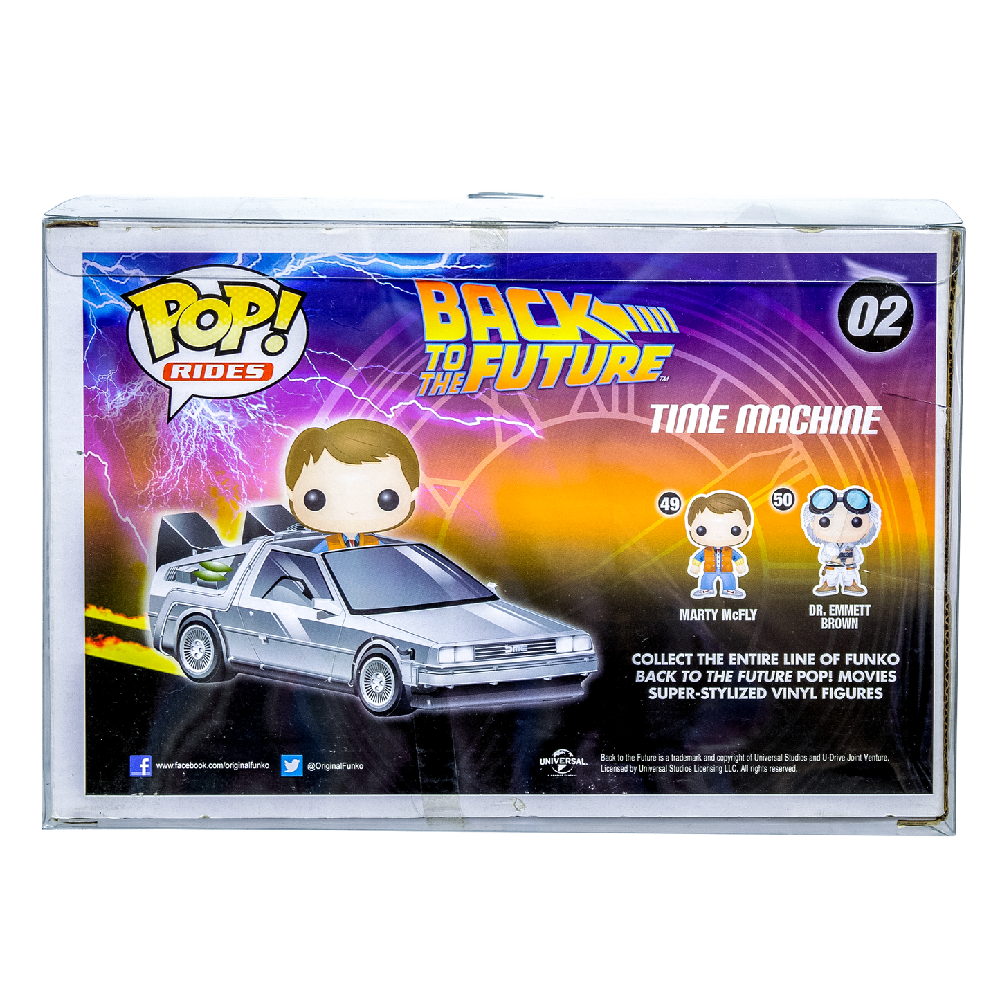 Batmobile/Time Machine PopShield Protectors