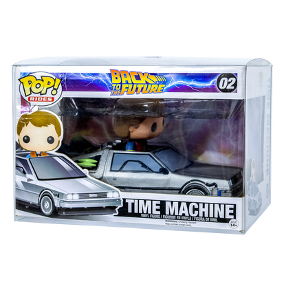 Batmobile/Time Machine PopShield Protectors