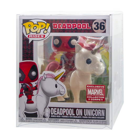 Deadpool on Unicorn/Kylo Tie Fighter PopShield Protectors