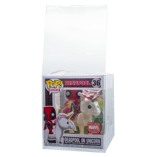 Deadpool on Unicorn/Kylo Tie Fighter PopShield Protectors