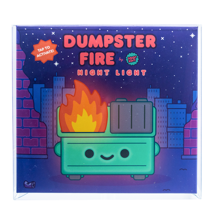 Dumpster Fire Night Light PopShield Protectors