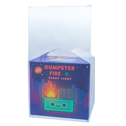 Dumpster Fire Night Light PopShield Protectors