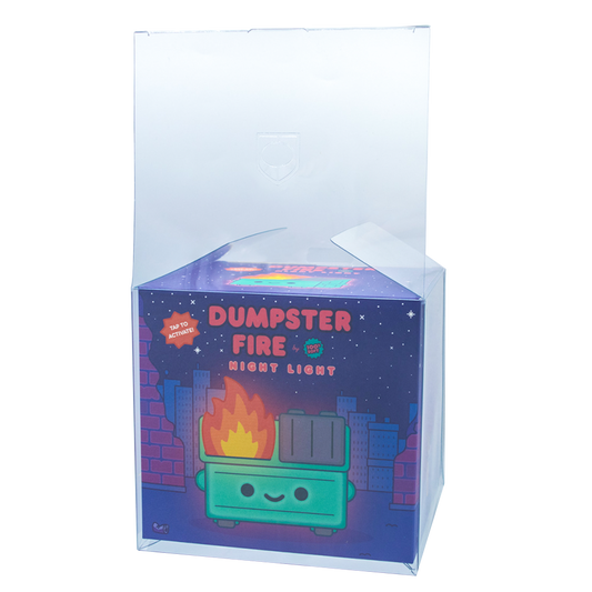 Dumpster Fire Night Light PopShield Protectors