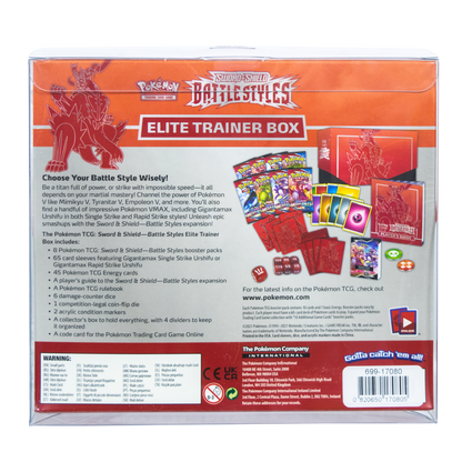 Pokémon Elite Trainer Box PopShield Protectors
