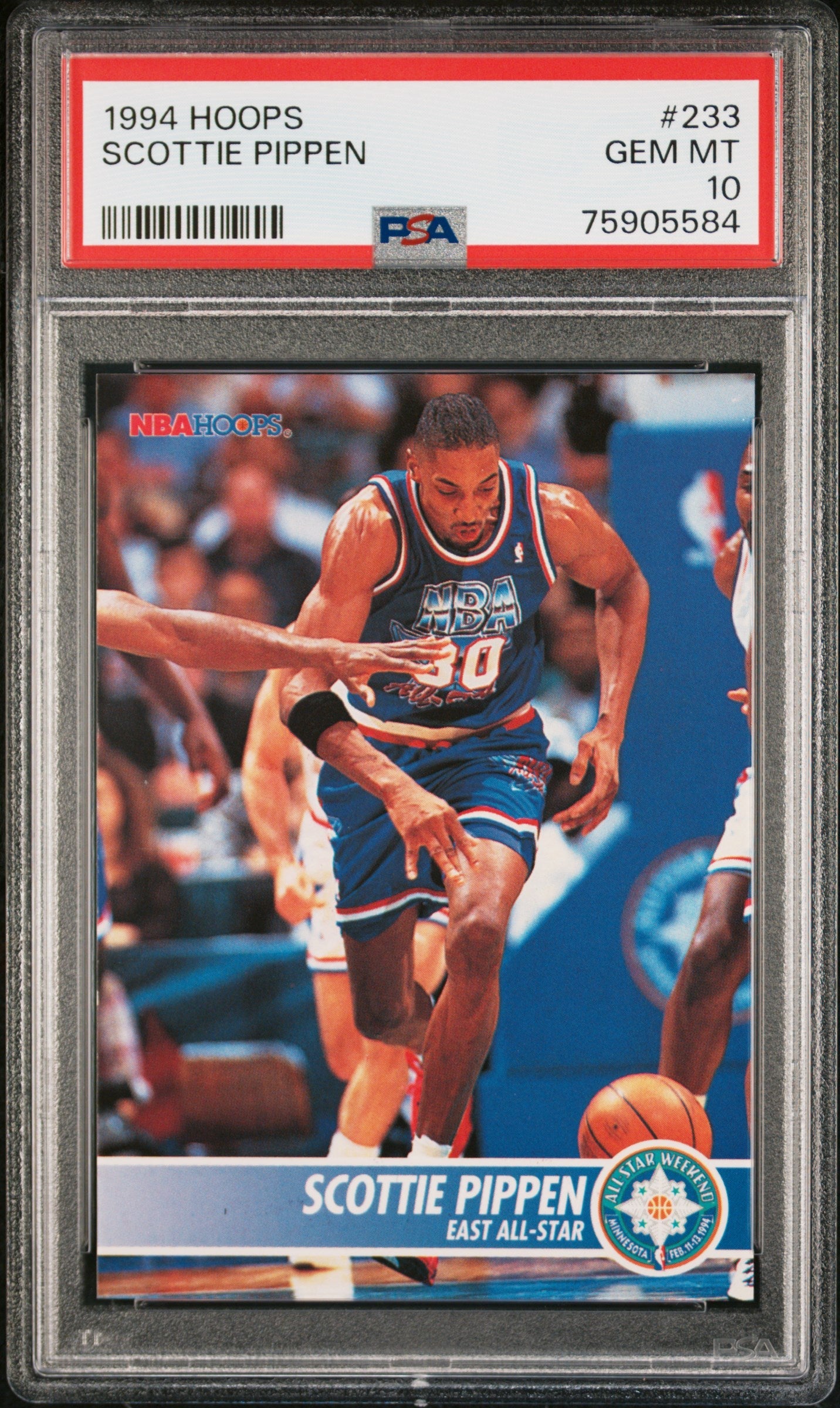 1994 HOOPS SCOTTIE PIPPEN  #233 - PSA 10