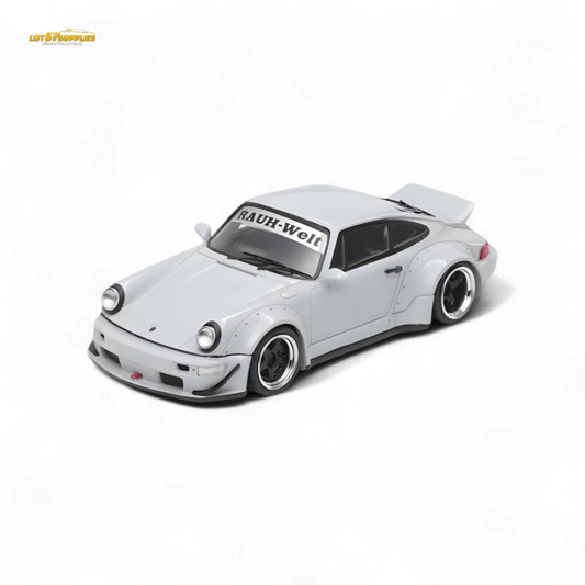 Fast Speed FS Rauh-Welt RWB964 Wide-Body Duck Wing - Grey 1:64
