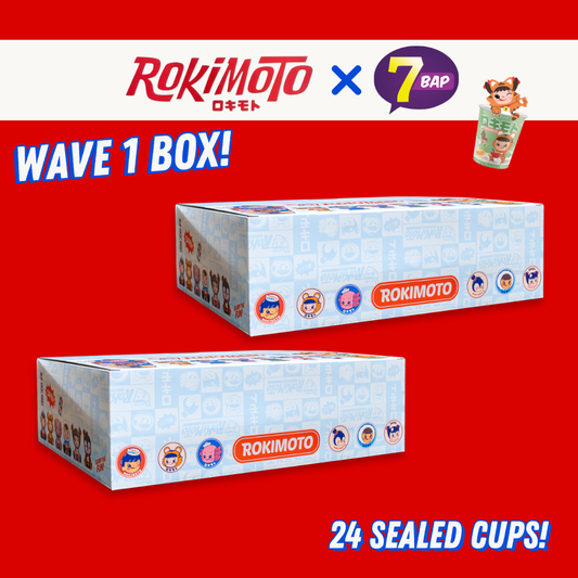 Rokimoto by Funmaker Inc - Sealed Case of 24 Wave 1 *Shot at Slurprise Chase*