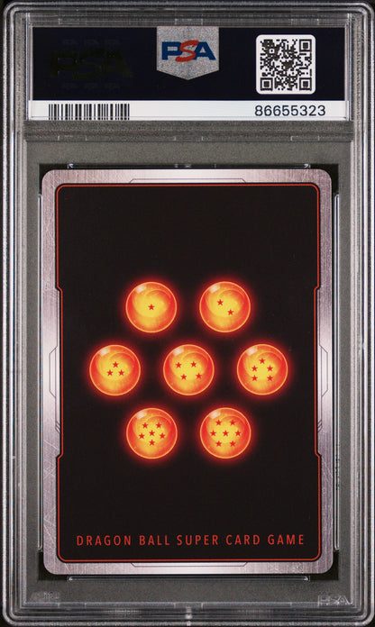 2022 DRAGON BALL SUPER MYTHIC BOOSTER ZARBON, COSMIC ELITE #P-223 - PSA 10