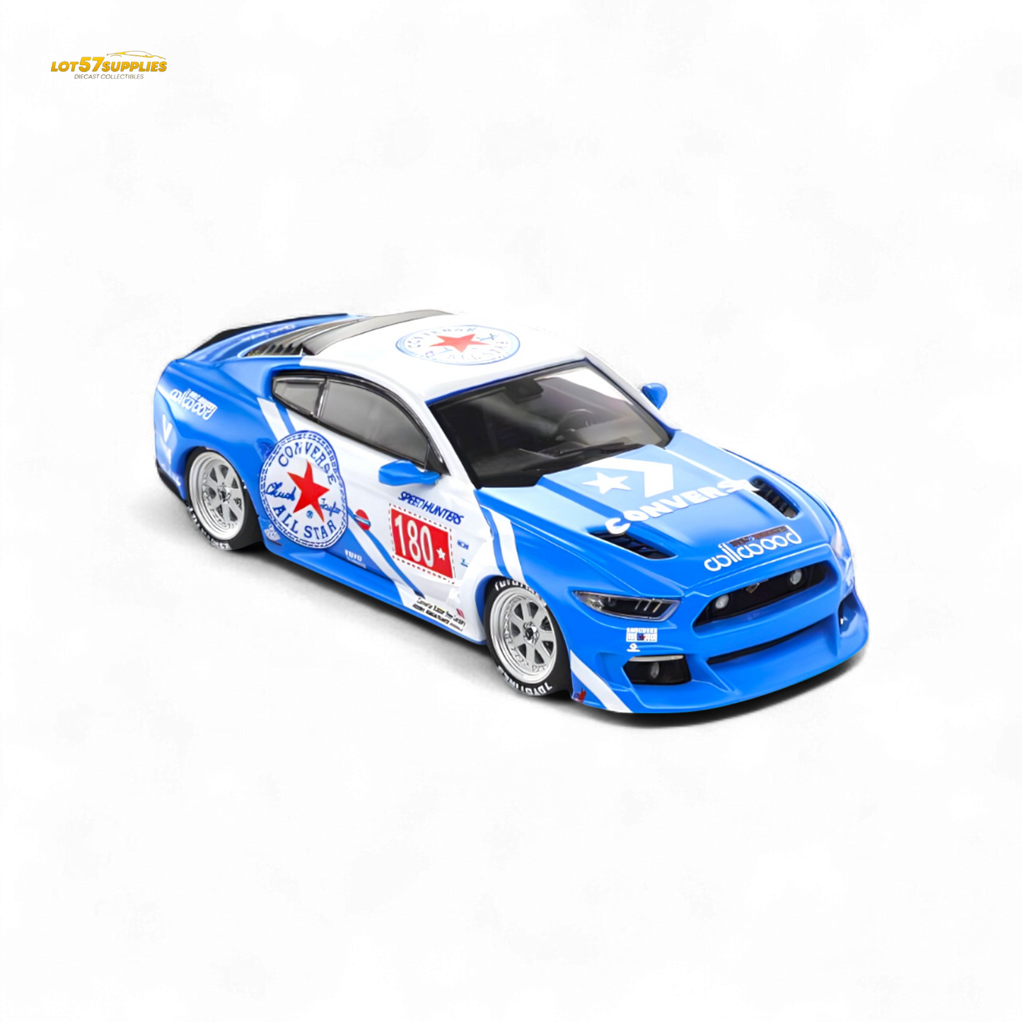 Liberty64 Ford Mustang GT Widebody Modified - C o n v e r s e 1:64