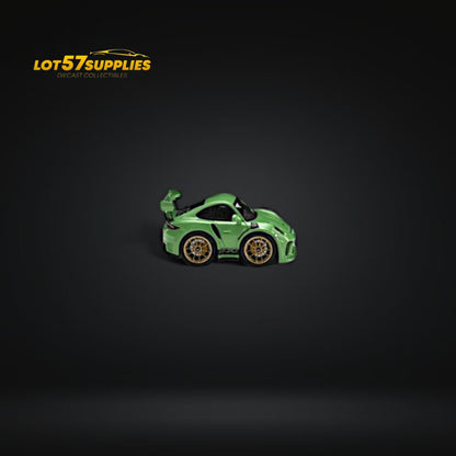 MINICRAFTSMAN 911 GT3 RS Egg Cart GREEN Limited to 299 PCS 1:64 Resin