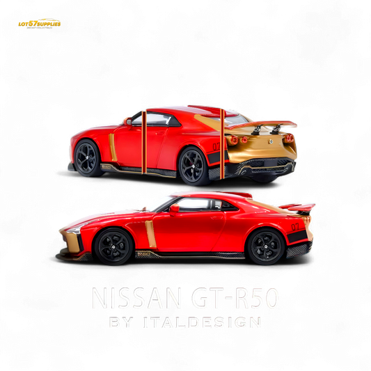 INNO64 R50 GT-R - Red 1:64