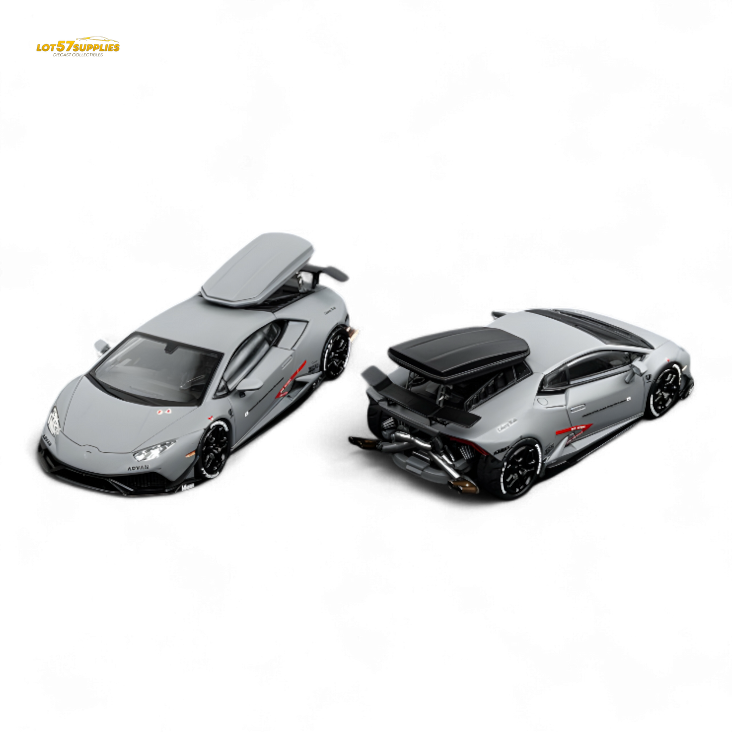 FindClassically Lamborghini Cartelfunds LP610-4 Twin Turbo - Gray 1:64