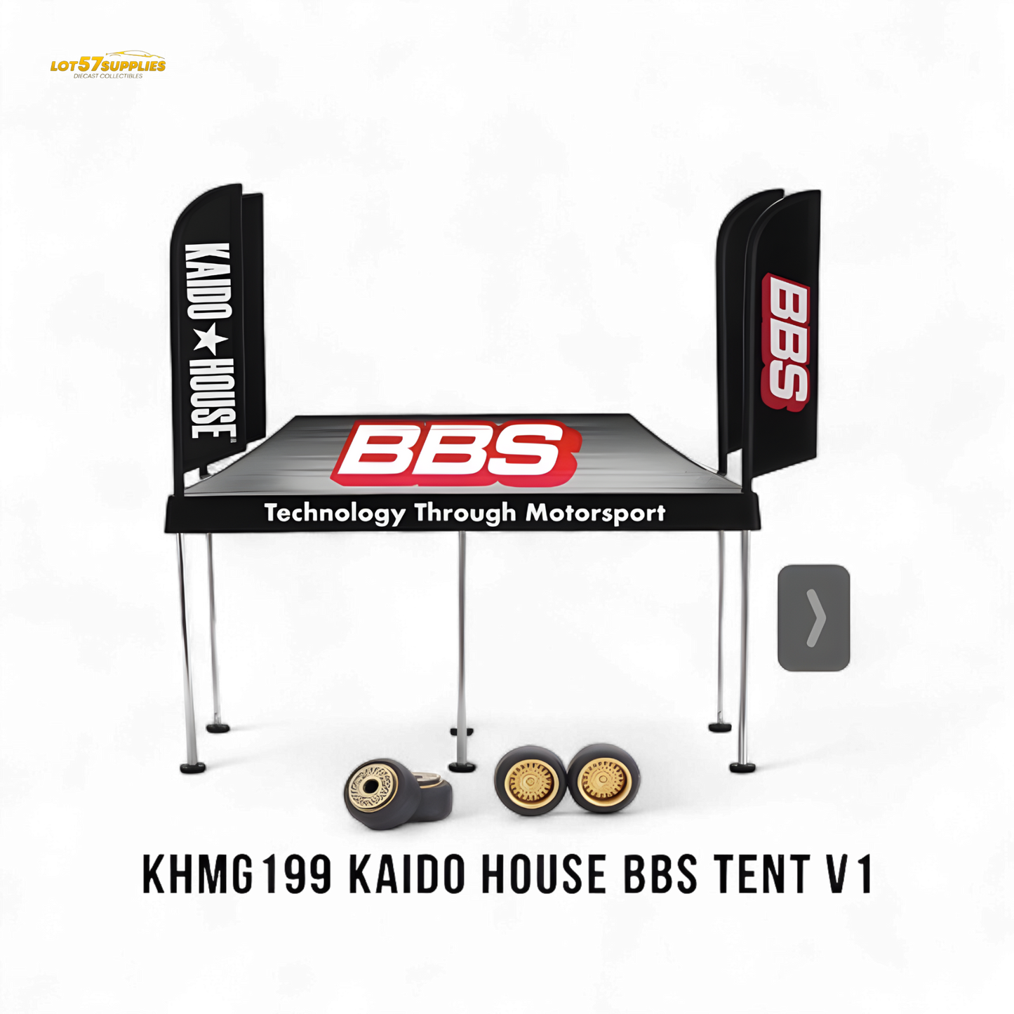 (Pre-Order) Mini GT Kaido House 86S Tent V1 - 1/64