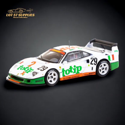 Tarmac Works Ferrari F40 LM 24h of Le Mans 1994 TOTIP T64-075-94LM29 1:64