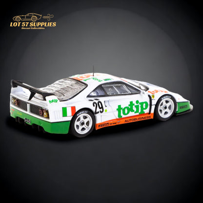 Tarmac Works Ferrari F40 LM 24h of Le Mans 1994 TOTIP T64-075-94LM29 1:64