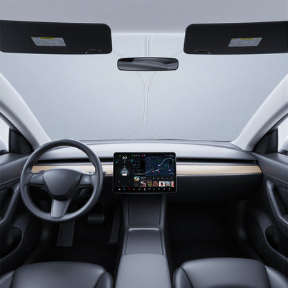 Graphene Front Windshield Sunshade for Model 3 Highland / Model Y Juniper