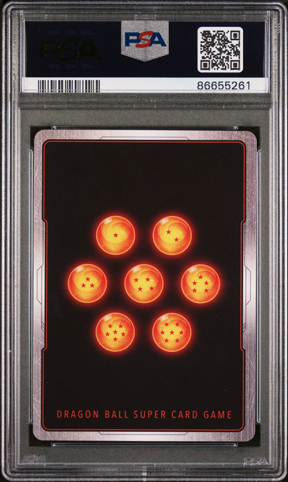 2022 DRAGON BALL SUPER MYTHIC BOOSTER SS3 GOGETA, THWRT/EMP #P-308 - PSA 10