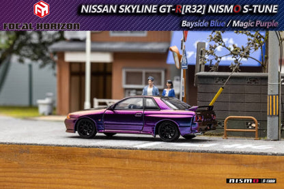 Focal Horizon Skyline R32 GT-R 3rd Gen S-Tune Magic Purple 1:64
