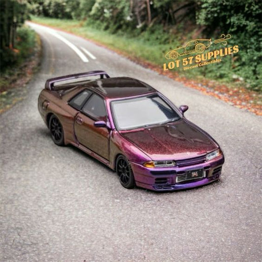 Focal Horizon Skyline R32 GT-R 3rd Gen S-Tune Magic Purple 1:64