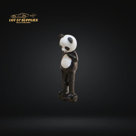 Street Weapon Panda Figure Riding Board 1:64