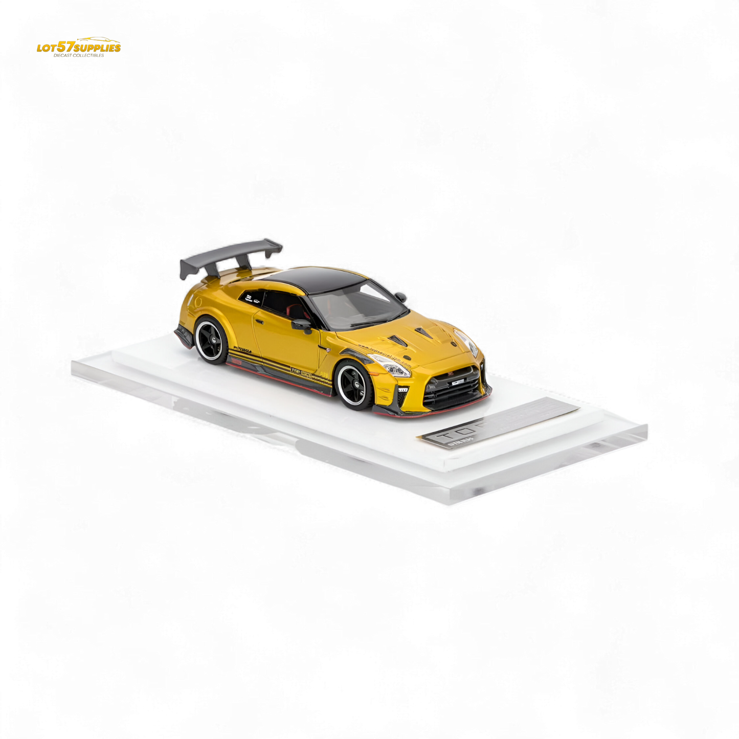 Model Idea GT-R R35 TOP SECRET Modified Version Resin 1:64 - Limited to 299pcs
