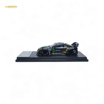 MC Skyline R35 GTR GT - Matte Black Monster 1:64